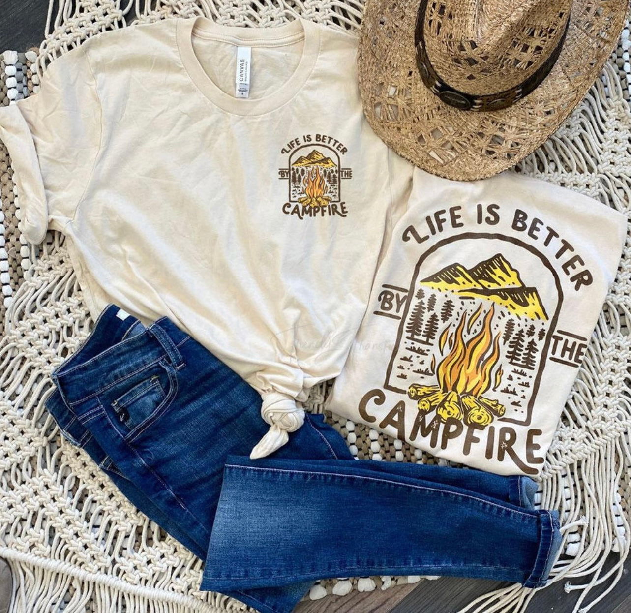 Mary + James | Life Is Better By The Campfire