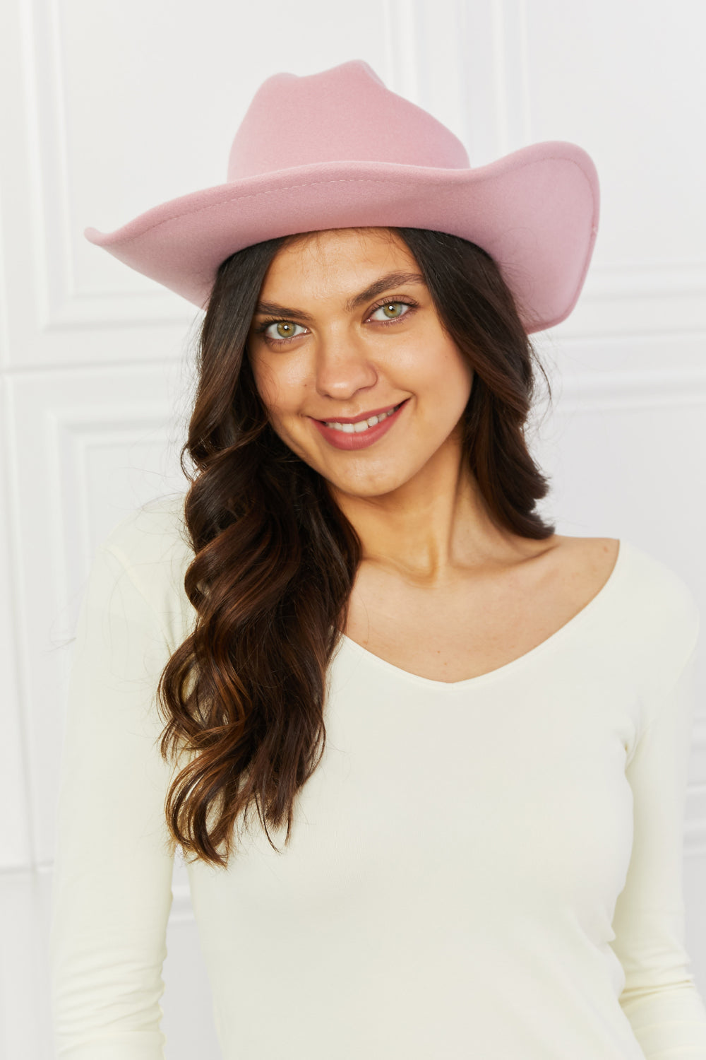 Fame | Western Cutie Cowboy Hat in Pink