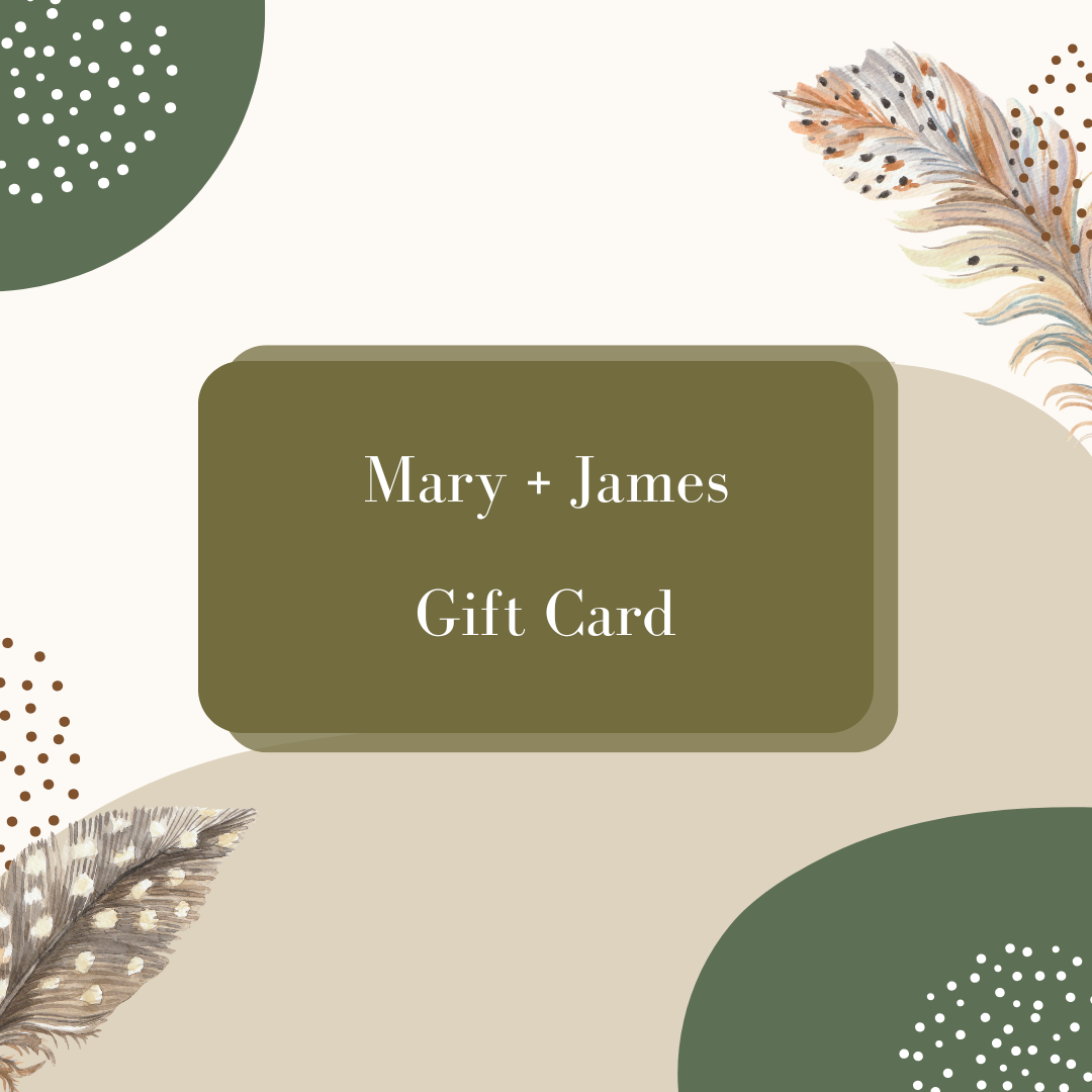 Mary + James | Gift Card