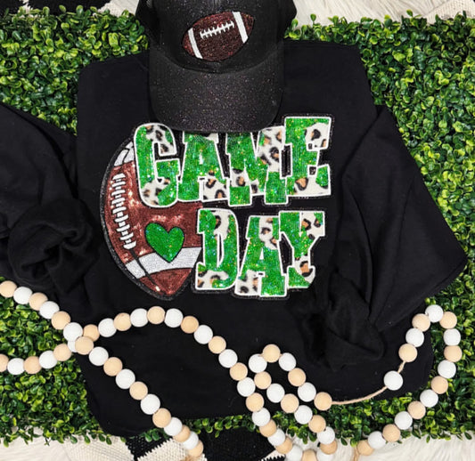 Mary + James | Football Game Day Patch