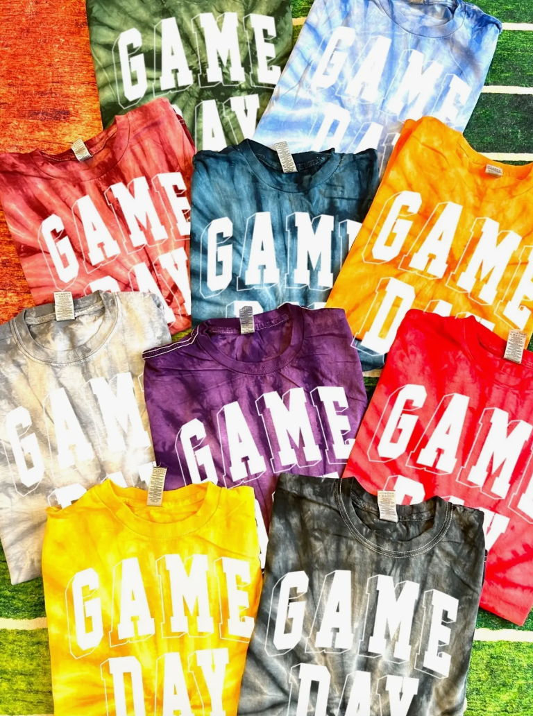 Mary + James | Tie Dye Game Day