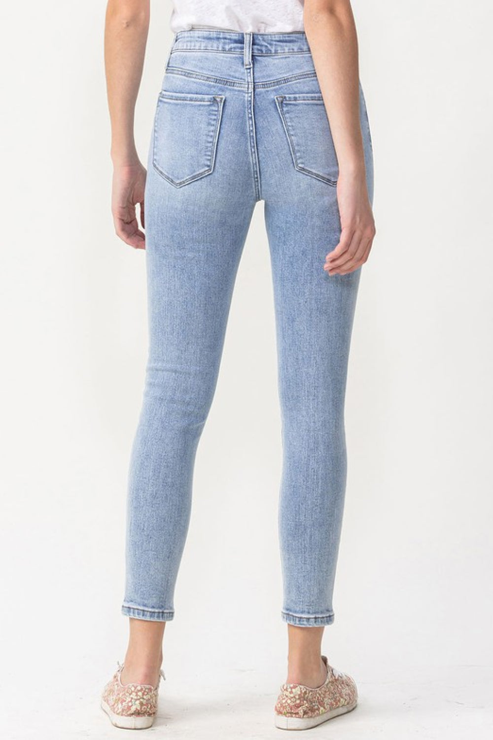 Lovervet | Talia High Rise Crop Skinny Jeans