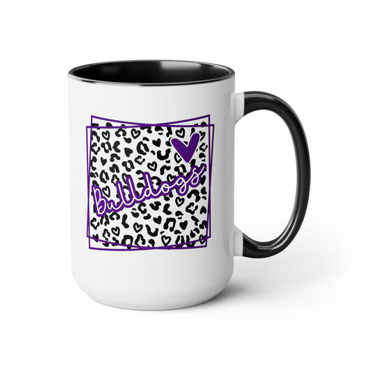 Mary + James | Cheetah Bulldogs Mug