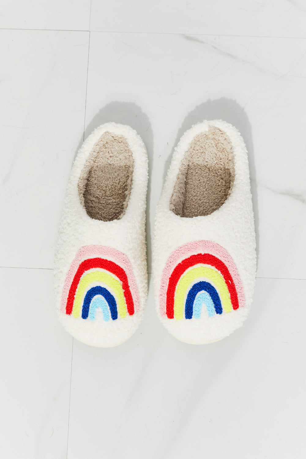 MMShoes | Rainbow Plush Slipper