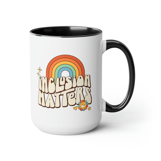 Mary + James | Inclusion Matters Mug