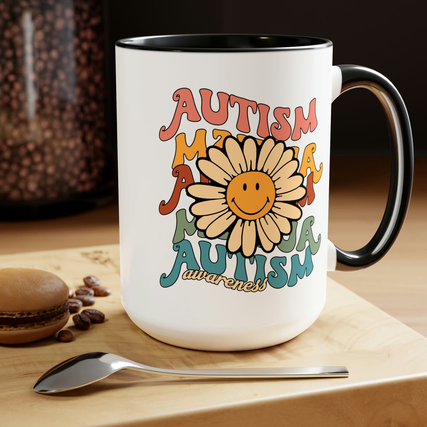 Mary + James | Autism Awareness Mug