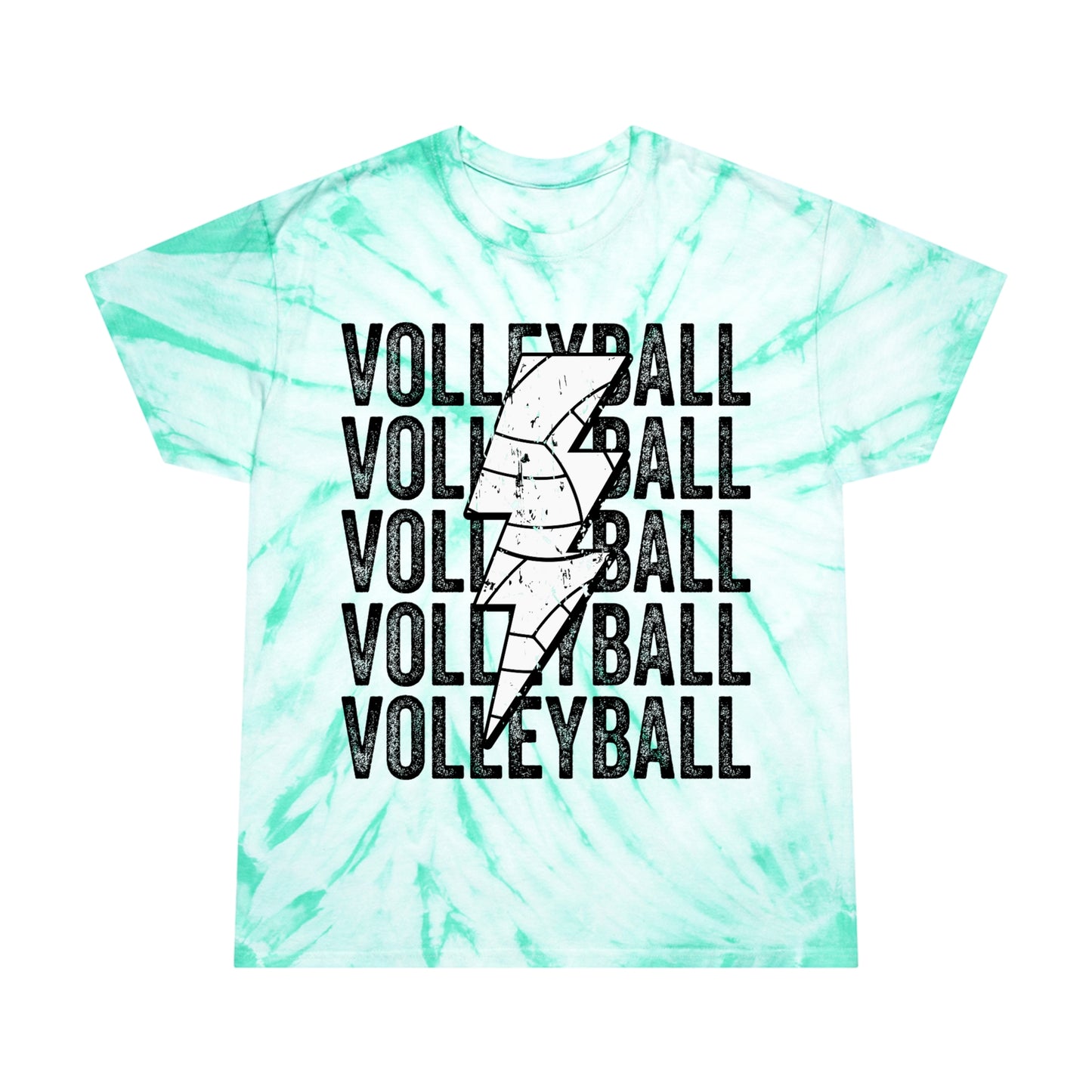 Mary + James | Volleyball Stacked - Tie-Dye Tee