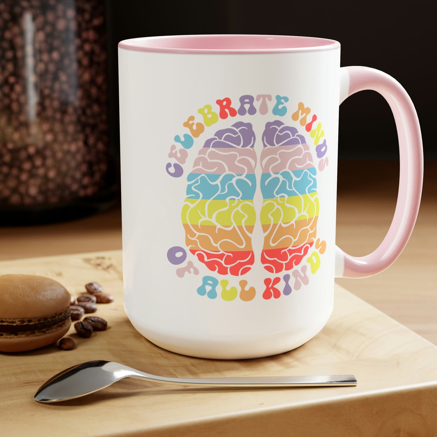 Mary + James | Celebrate Minds Of All Kinds Mug