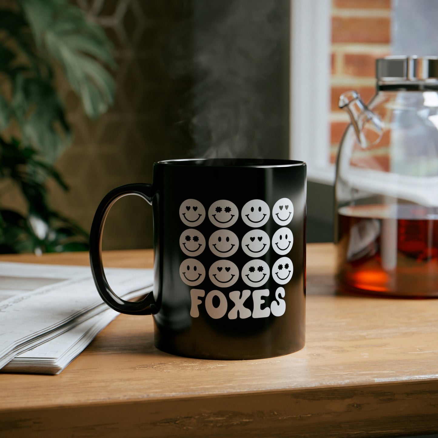 Mary + James | Smiley Face Mug