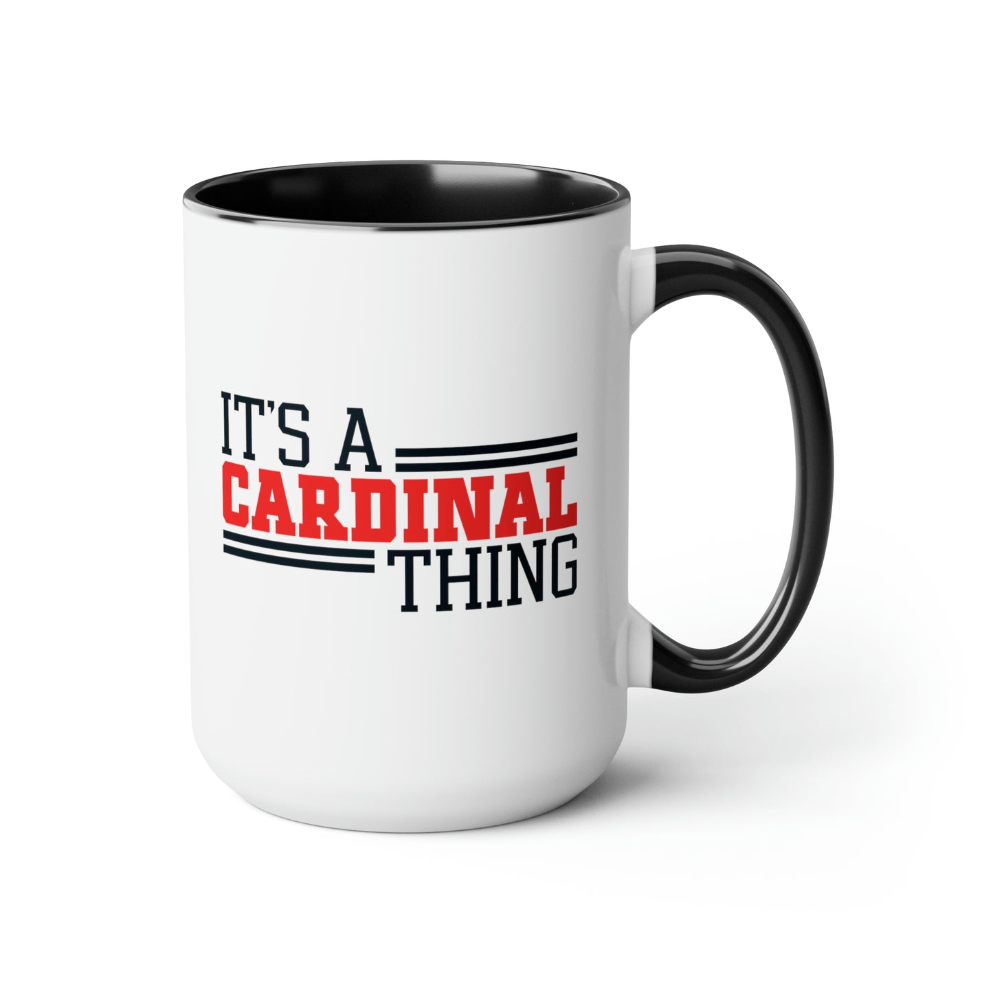 Mary + James | It's A Cardinal Thing Mug