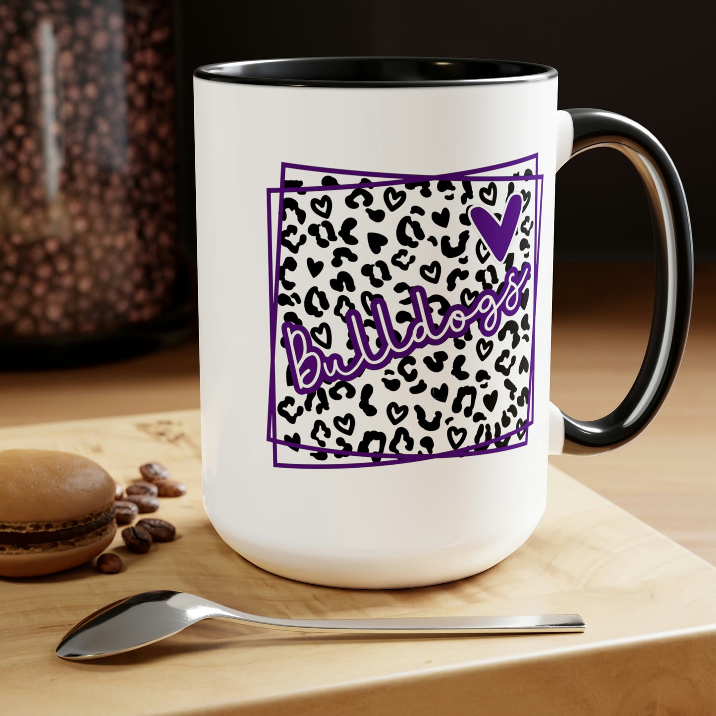 Mary + James | Cheetah Bulldogs Mug