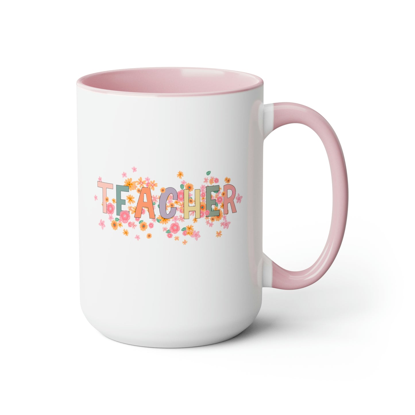 Mary + James | Floral Teacher Mug