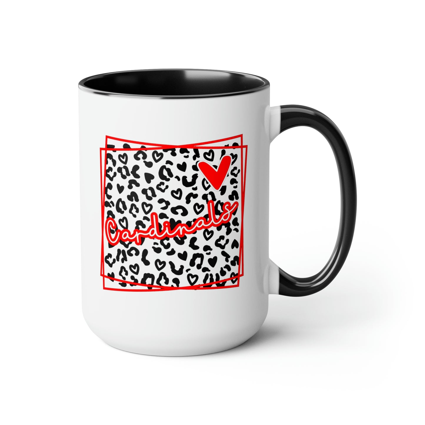 Mary + James | Cheetah Cardinals Mug