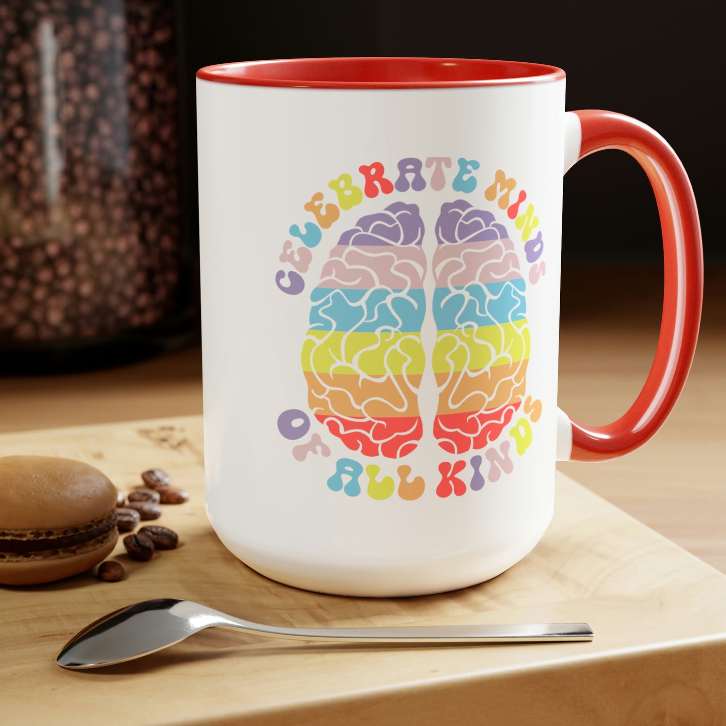 Mary + James | Celebrate Minds Of All Kinds Mug