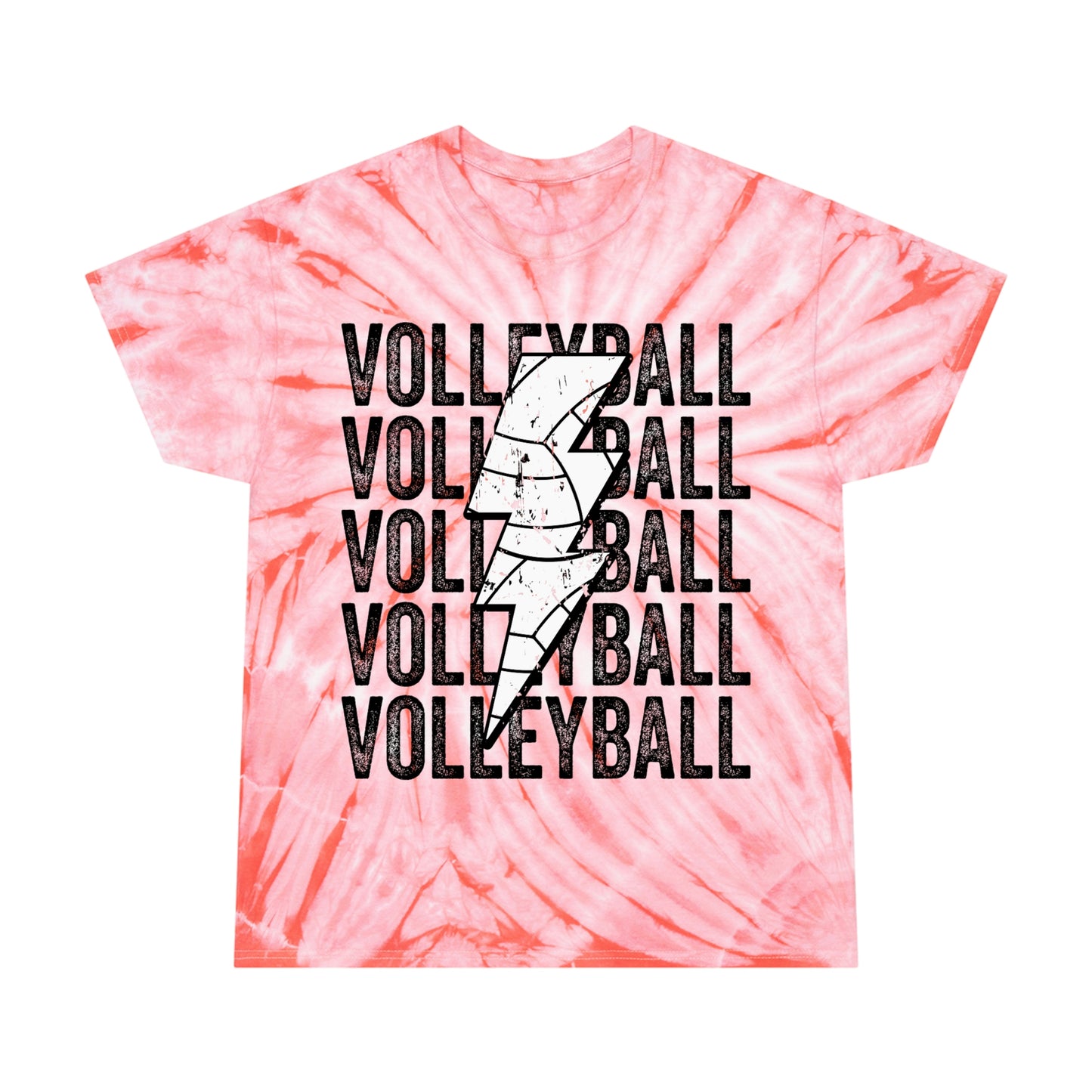 Mary + James | Volleyball Stacked - Tie-Dye Tee