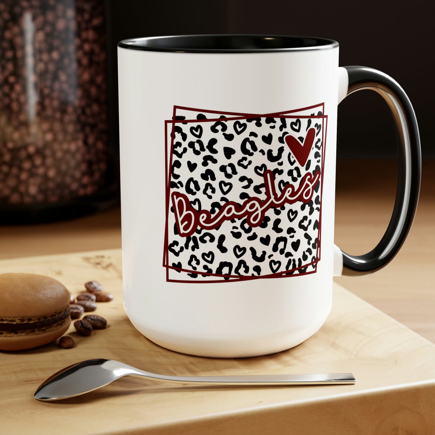 Mary + James | Cheetah Beagles Mug