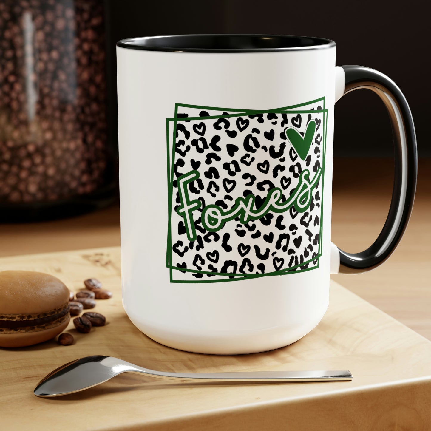 Mary + James | Cheetah Foxes Mug