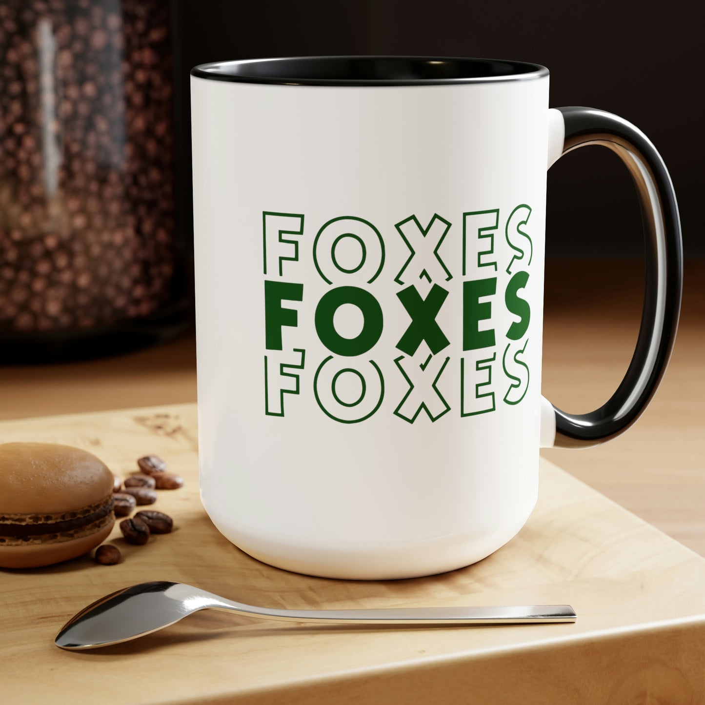 Mary + James | Foxes Stacked Mug