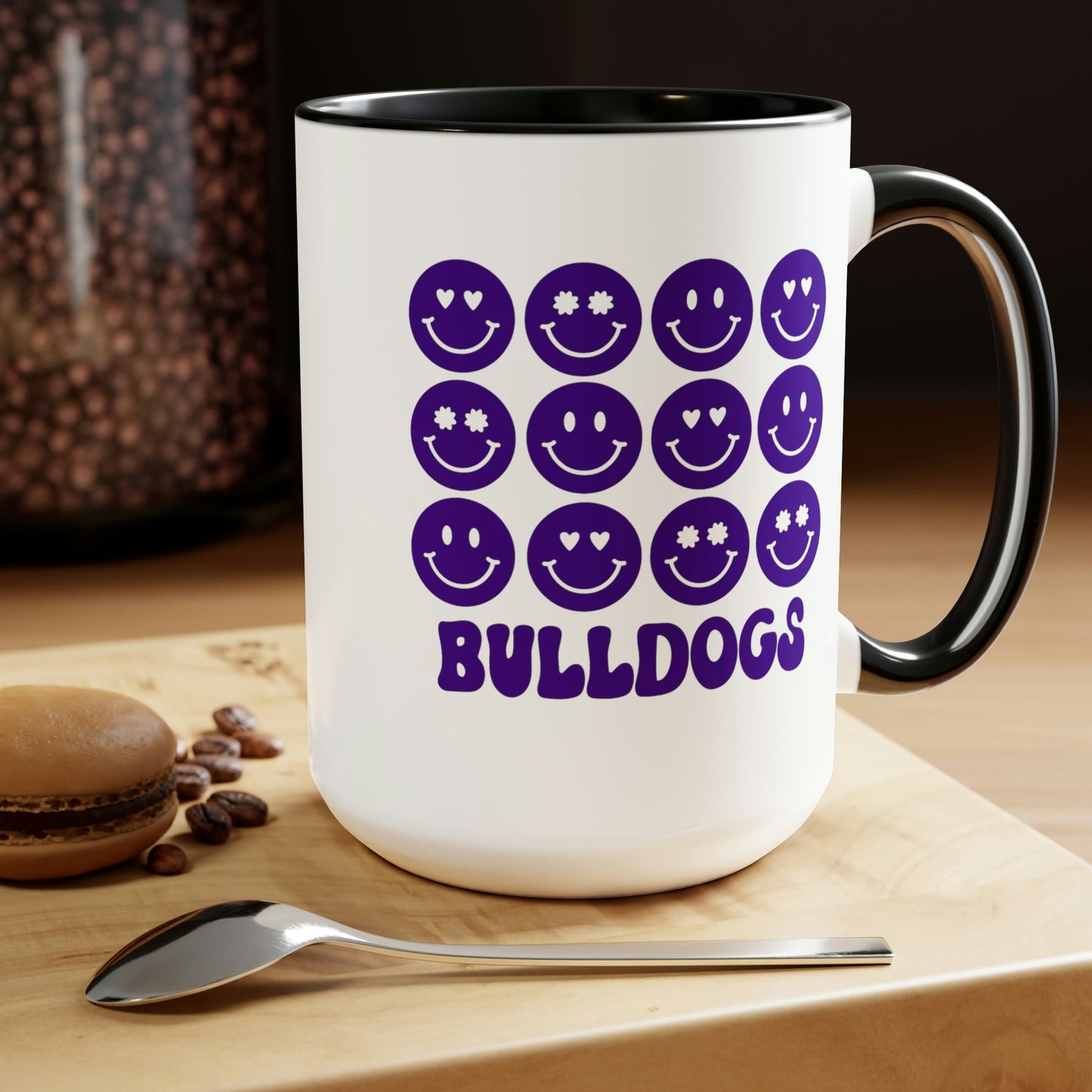 Mary + James | Smiley Face DLG Bulldogs Mug