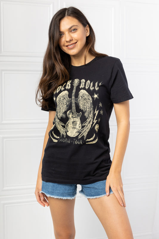 mineB | Rock & Roll Graphic Tee