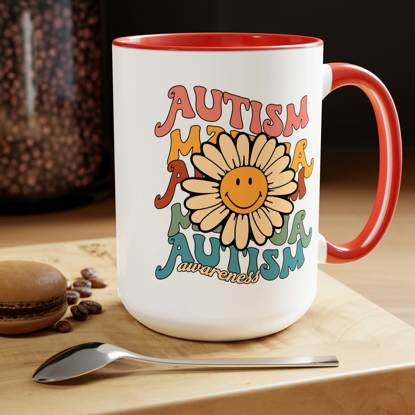 Mary + James | Autism Awareness Mug