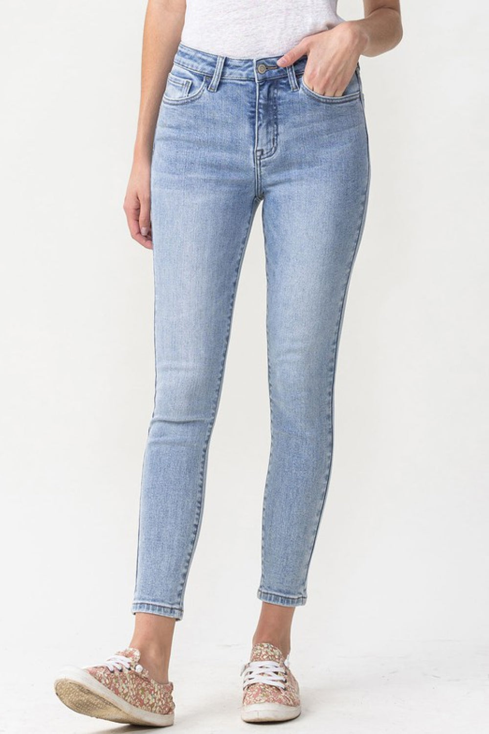 Lovervet | Talia High Rise Crop Skinny Jeans