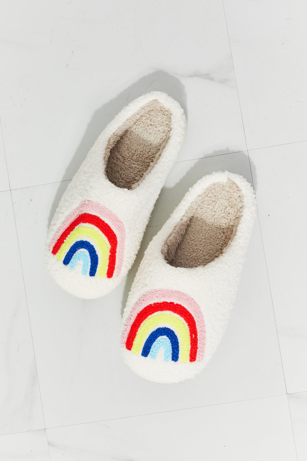 MMShoes | Rainbow Plush Slipper