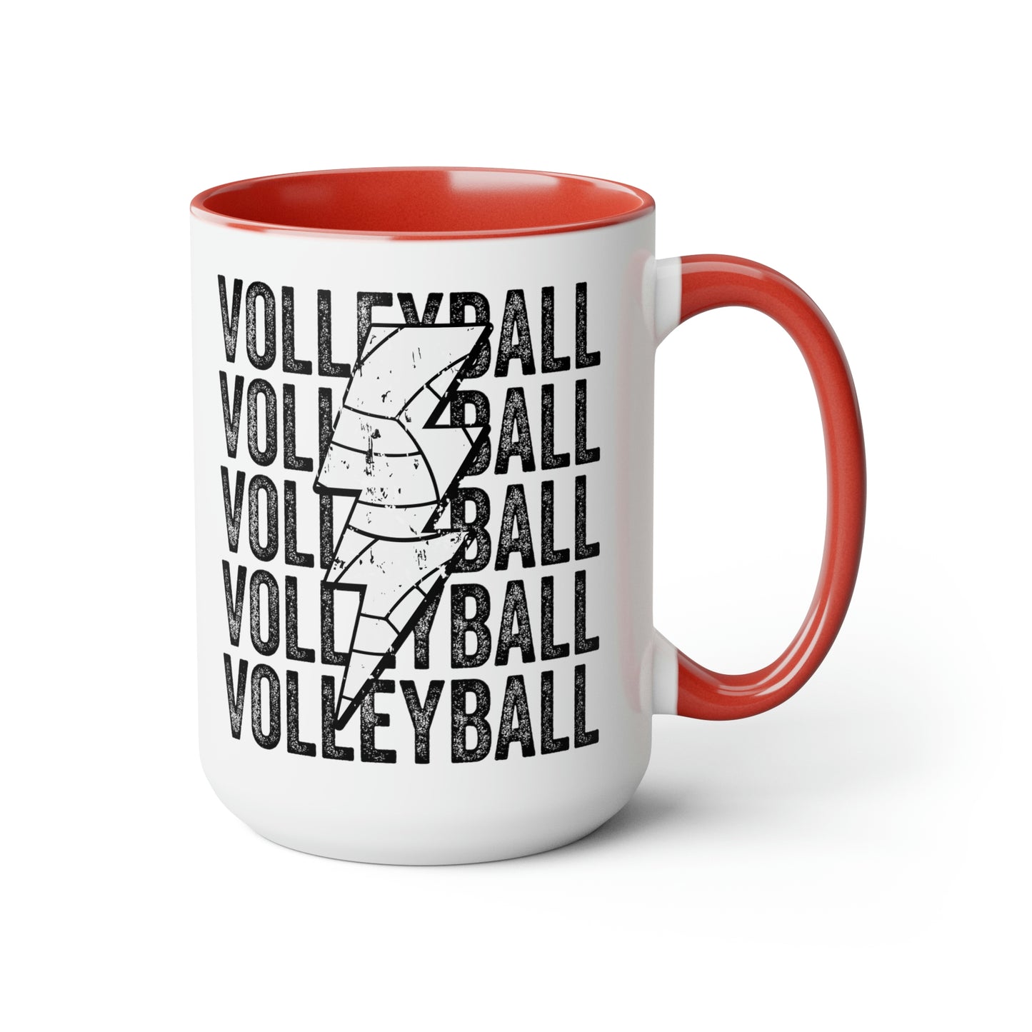 Mary + James | Volleyball Stacked Mug