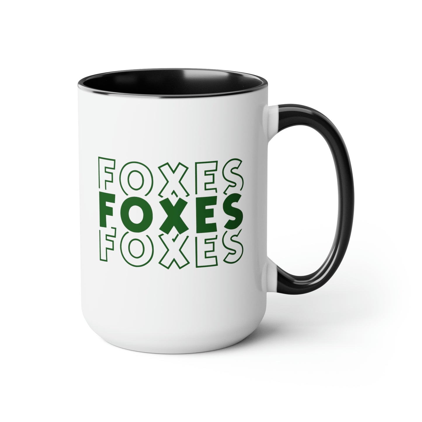 Mary + James | Foxes Stacked Mug