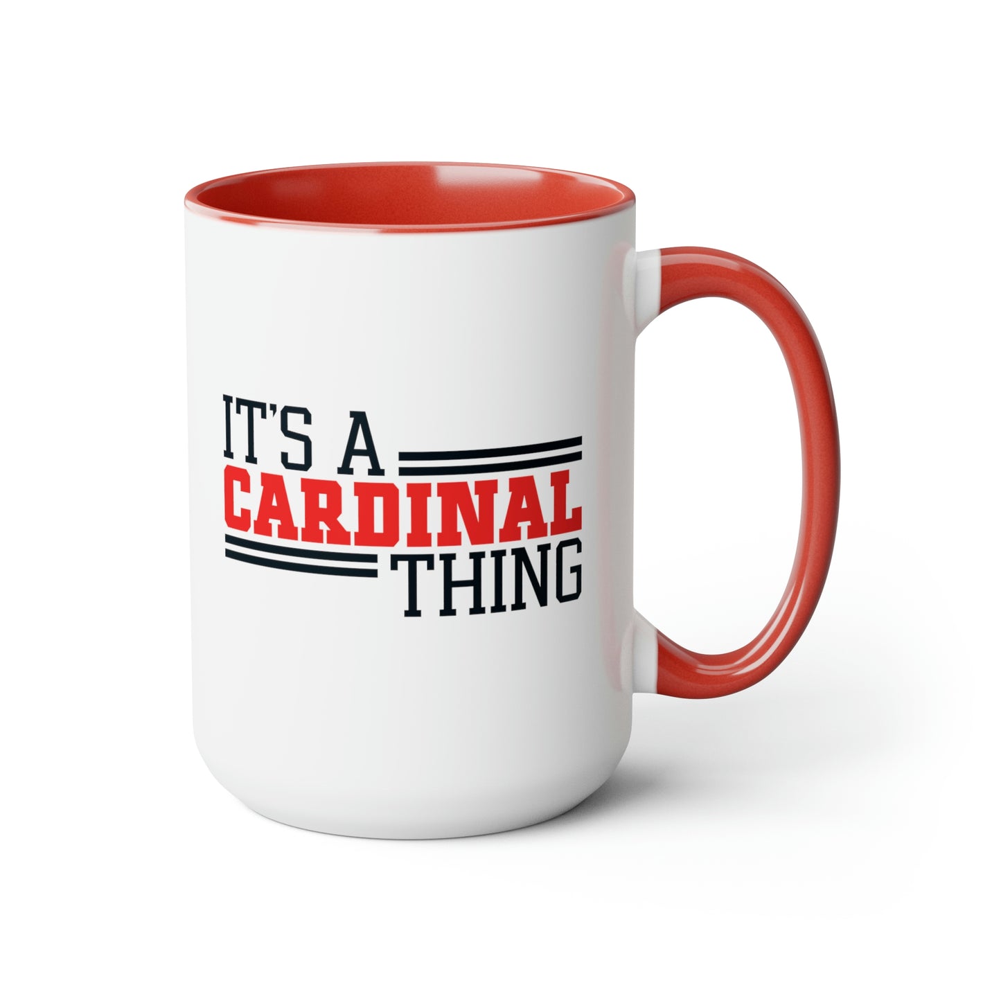 Mary + James | It's A Cardinal Thing Mug