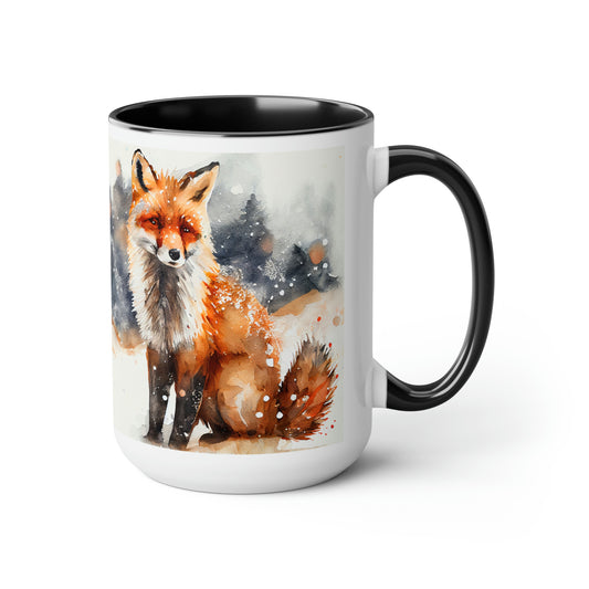 Mary + James | Winter Fox Mug