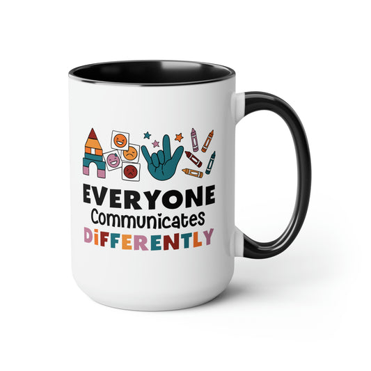 Mary + James | Everyone Communicates Mug