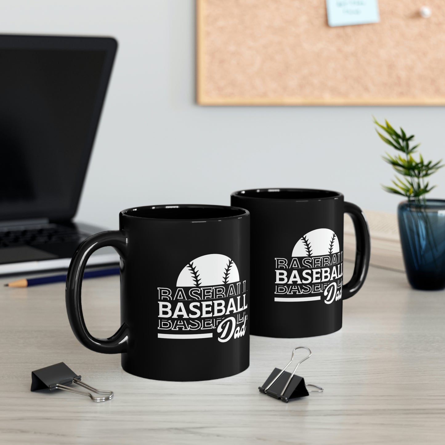 Mary + James | Baseball Dad Mug