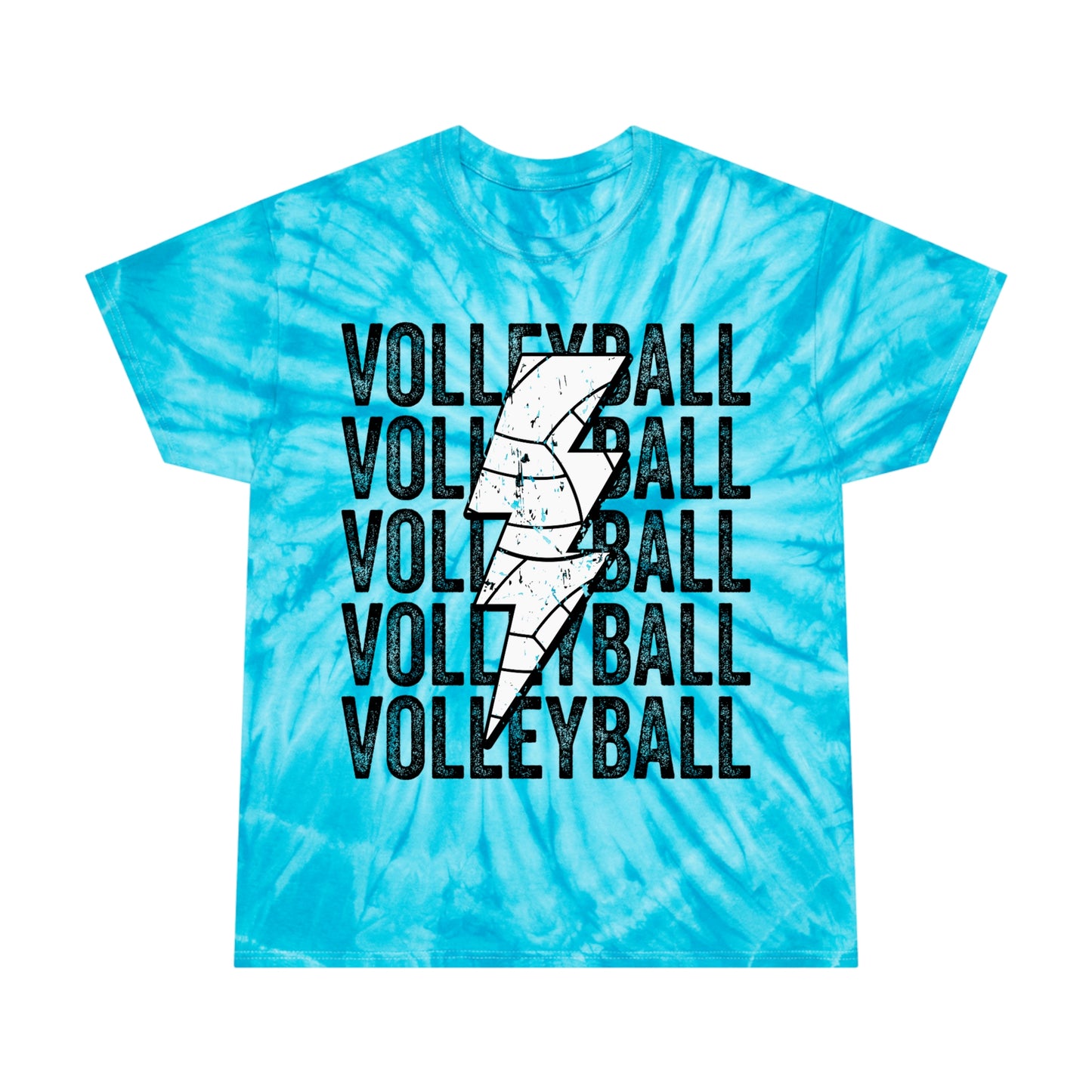 Mary + James | Volleyball Stacked - Tie-Dye Tee