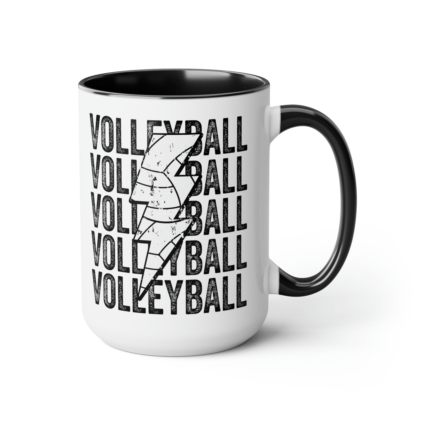 Mary + James | Volleyball Stacked Mug