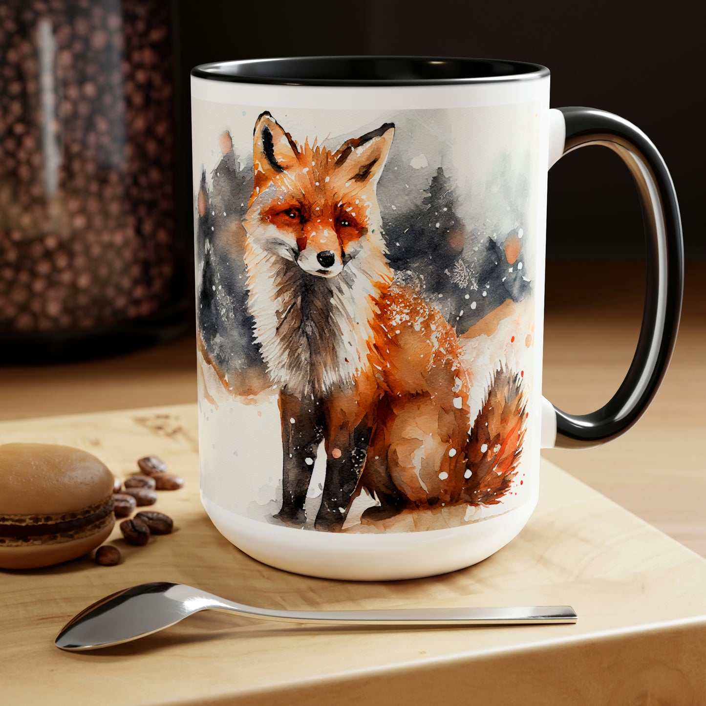 Mary + James | Winter Fox Mug