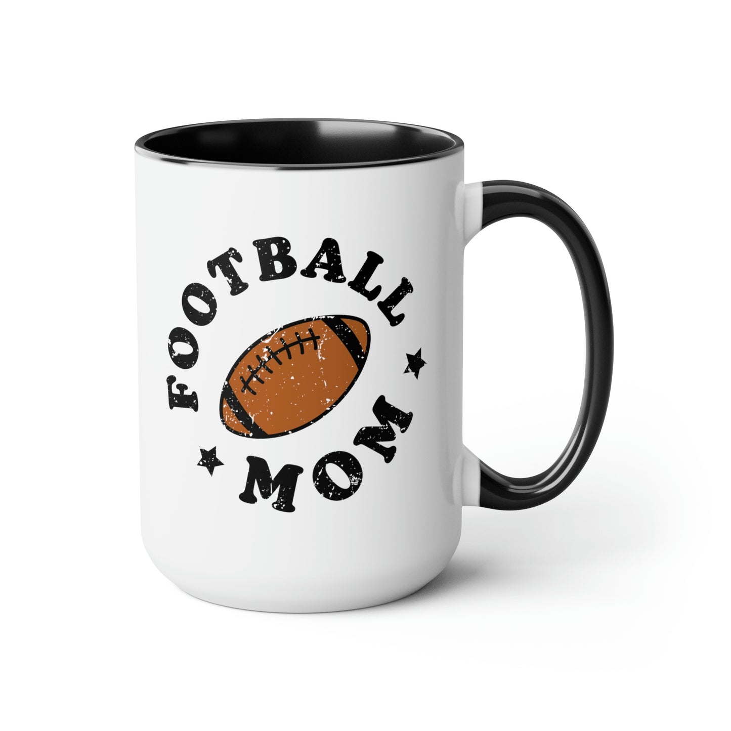 Mary + James | Football Mom Mug