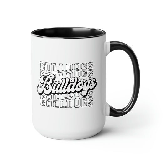 Mary + James | Bulldogs Stacked Mug