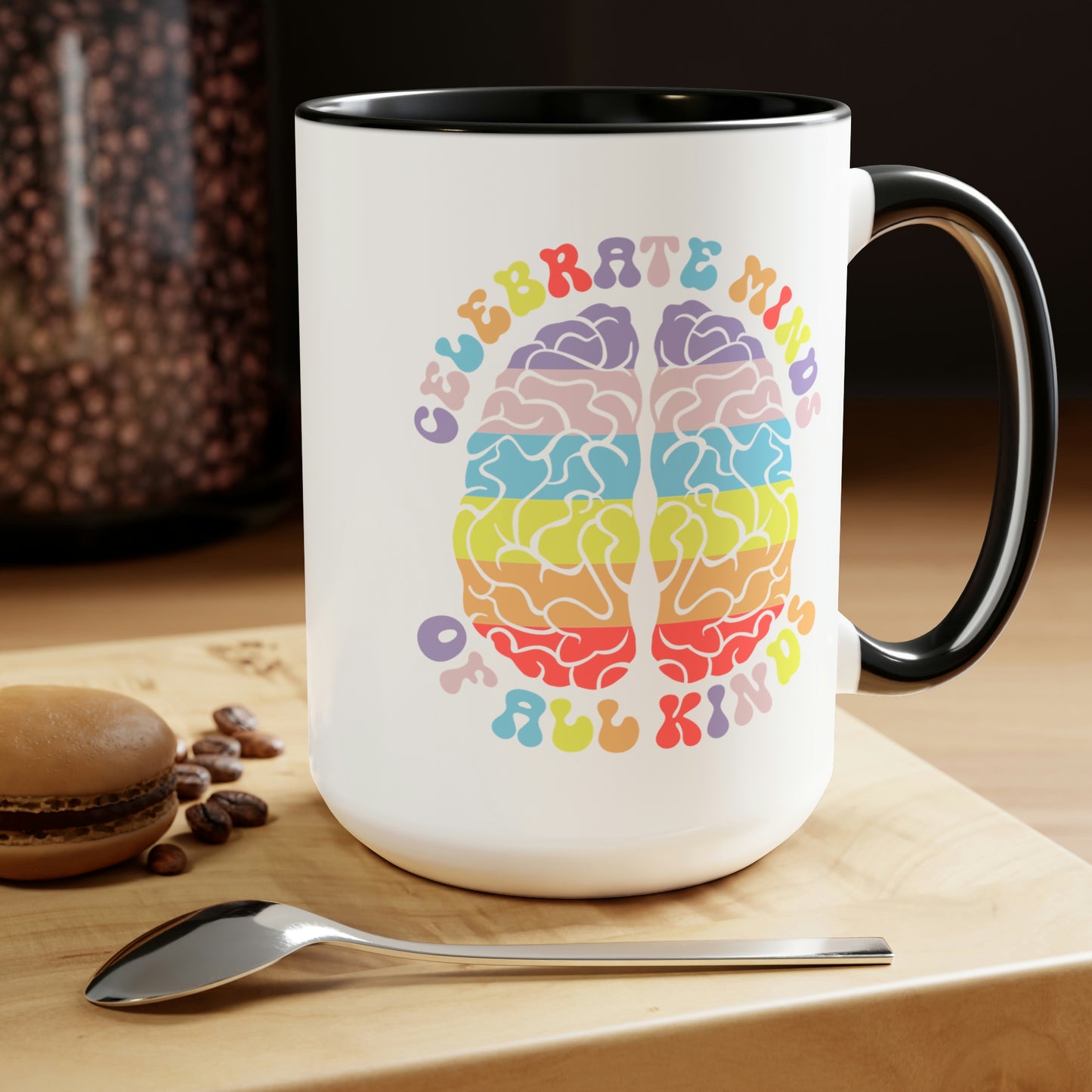 Mary + James | Celebrate Minds Of All Kinds Mug