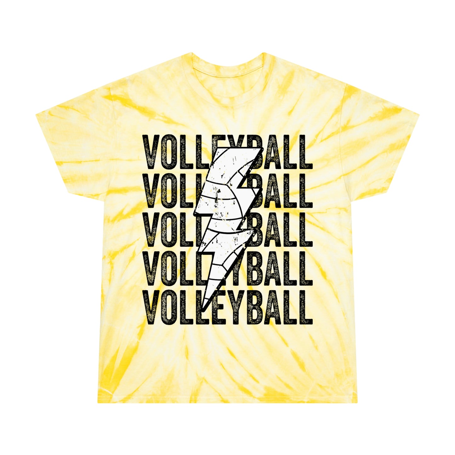 Mary + James | Volleyball Stacked - Tie-Dye Tee