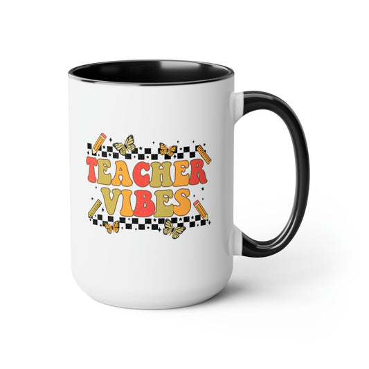 Mary + James | Teacher Vibes Mug