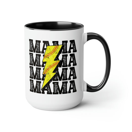 Mary + James | Softball Mama Mug