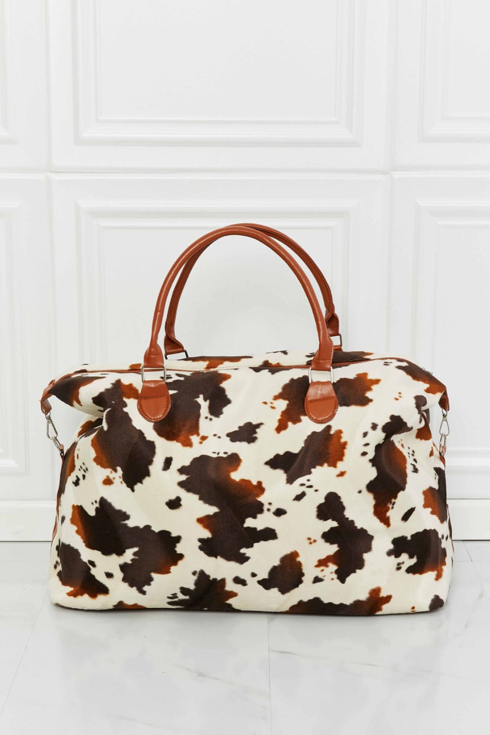 Animal Print Weekender Bag