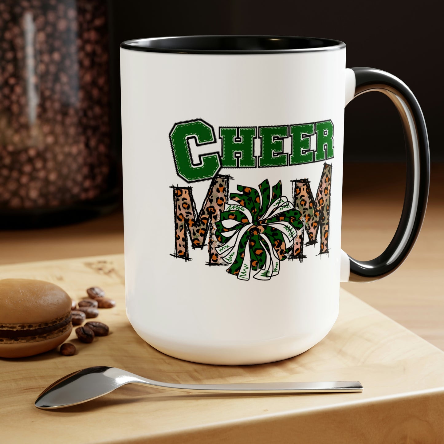 Mary + James | Cheer Mom Pom Mug