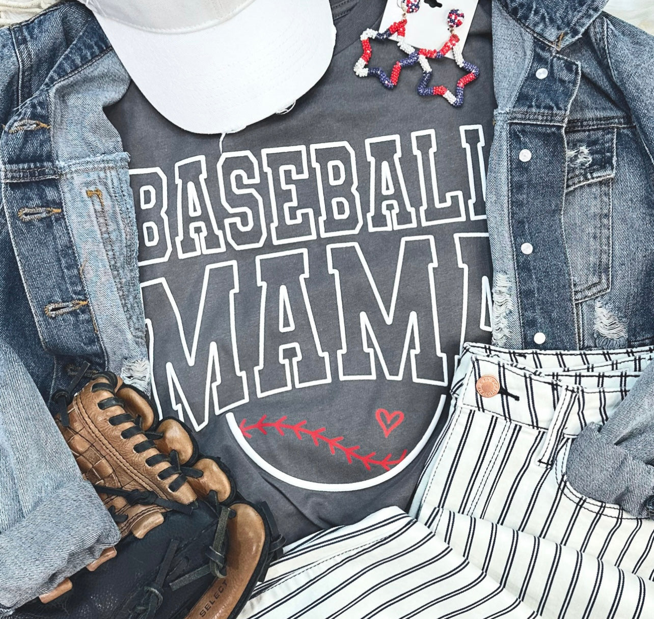 Mary + James | Baseball Mama Puff