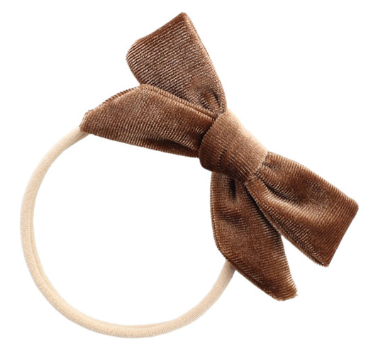 Sage & Ivory Baby | Velvet Nylon Bows